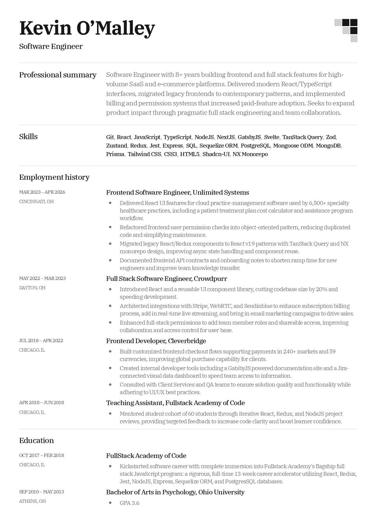Portfolio